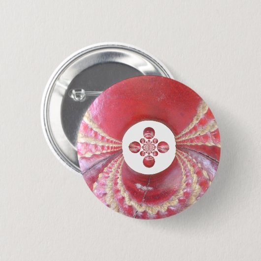 Hakuna matata cricket design ronde button 5,7 cm (Voorkant /achterkant)