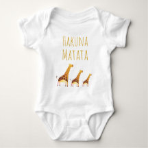 Hakuna Matata Cute Giraffes