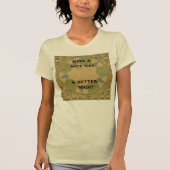 Hakuna matata Dames Bella Canvas Tshirt (Voorkant)