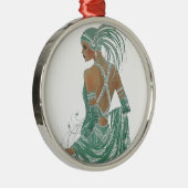 Hakuna Matata-dames gaan naar Green.png Metalen Ornament (Rechts)