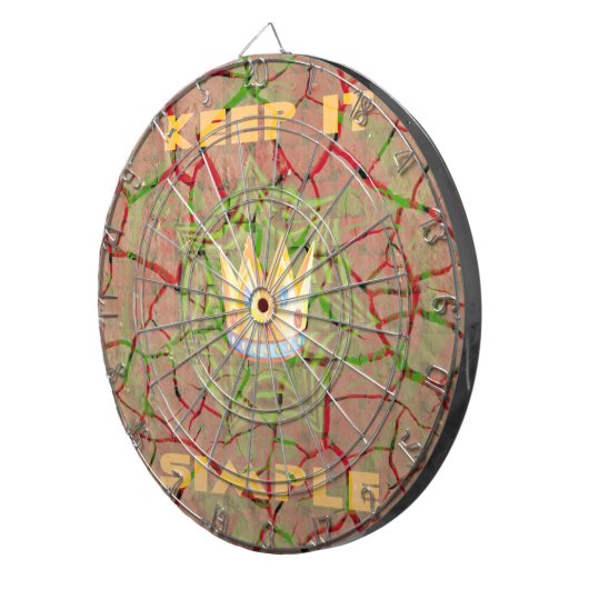 Hakuna matata dartbord (Voorkant Rechts)