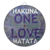 HAKUNA MATATA DARTBORD (Voorkant)