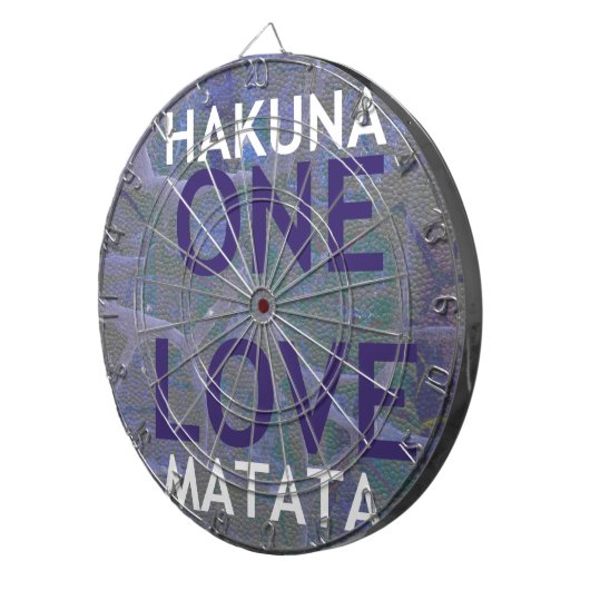 HAKUNA MATATA DARTBORD (Voorkant Rechts)
