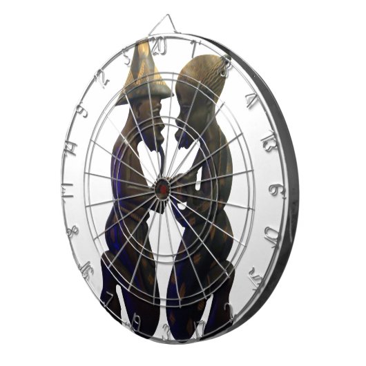 Hakuna Matata De leuke Oude School is de beste Dartbord (Voorkant Rechts)