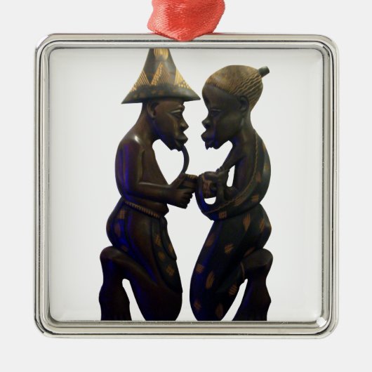 Hakuna Matata De leuke Oude School is de beste Metalen Ornament (Voorkant)