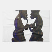 Hakuna Matata De leuke Oude School is de beste Theedoek (Horizontaal)