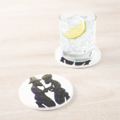 Hakuna Matata De leuke Oude School is de beste Zandsteen Onderzetter (Zijkant)