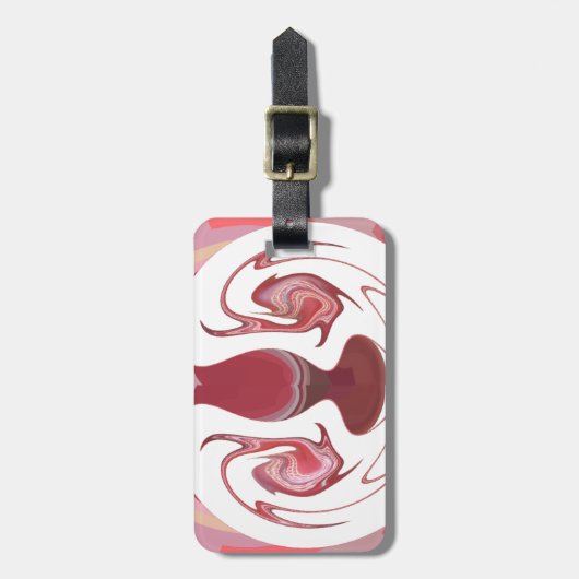 Hakuna matata design bagagelabel (Voorkant verticaal)