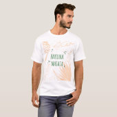 Hakuna Matata: Een zorgeloos leven T-shirt (Voorkant volledig)
