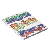 Hakuna Matata Europe Art Print/Graphic Notitieblok (Schuin)