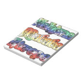 Hakuna Matata Europe Art Print/Graphic Notitieblok (Linkerzijde)