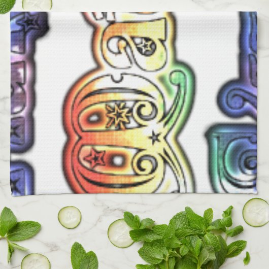 Hakuna Matata Europe Art Print/Graphic Theedoek (Gevouwen)