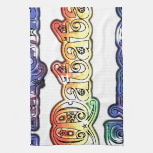 Hakuna Matata Europe Art Print/Graphic Theedoek (Verticaal)