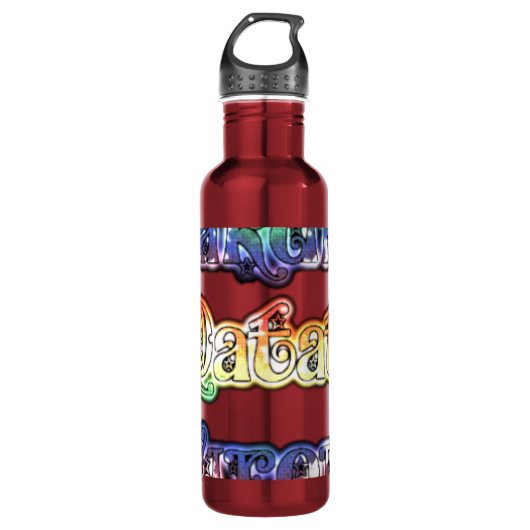 Hakuna Matata Europe Art Print/Graphic Waterfles (Voorkant)