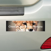 Hakuna Matata Feline cadeauproduct aanpassen Bumpersticker (Op auto)