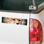 Hakuna Matata Feline cadeauproduct aanpassen Bumpersticker (Op Truck)