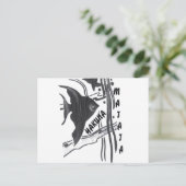 Hakuna Matata Fish Art Print Briefkaart (Staand voorkant)
