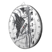 Hakuna Matata Fish Art Print Dartbord (Voorkant Rechts)