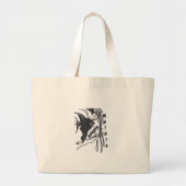 Hakuna Matata Fish Art Print Grote Tote Bag (Voorkant)