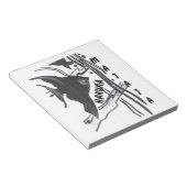 Hakuna Matata Fish Art Print Notitieblok (Schuin)