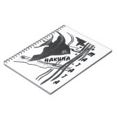 Hakuna Matata Fish Art Print Notitieboek (Linkerzijde)
