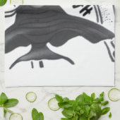 Hakuna Matata Fish Art Print Theedoek (Gevouwen)