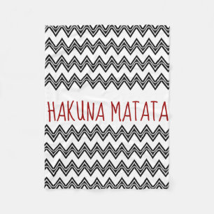 HAKUNA MATATA FLEECE DEKEN