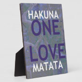 HAKUNA MATATA FOTOPLAAT (Zijkant)