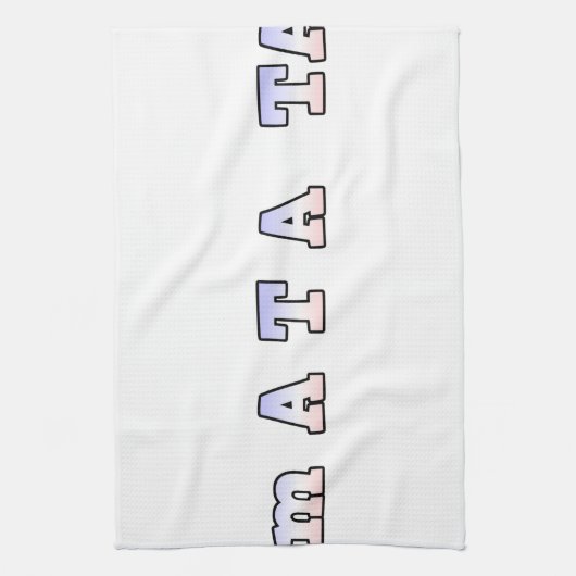 Hakuna Matata France Kunstdruk/Grafisch Theedoek (Verticaal)