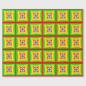 Hakuna Matata Fun Rasta Kleuren: Levendig en zorge Cadeaupapier (Vlak)