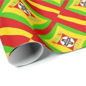 Hakuna Matata Fun Rasta Kleuren: Levendig en zorge Cadeaupapier (Rol Hoek)