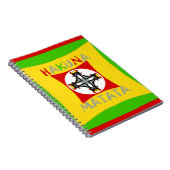 Hakuna Matata Fun Rasta Kleuren: Levendig en zorge Notitieboek (Rechterzijde)