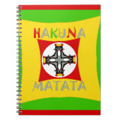 Hakuna Matata Fun Rasta Kleuren: Levendig en zorge Notitieboek (Voorkant)