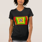 Hakuna Matata Fun Rasta Kleuren: Levendig en zorge T-shirt (Voorkant)