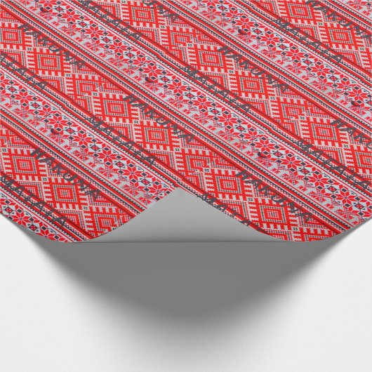 Hakuna Matata - Geen zorgen Swahili Art Collectie Cadeaupapier (Hoek)