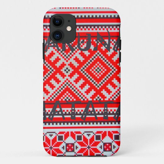 Hakuna Matata - Geen zorgen Swahili Art Collectie Case-Mate iPhone Case (Achterkant)