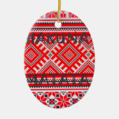 Hakuna Matata - Geen zorgen Swahili Art Collectie Keramisch Ornament (Voorkant)