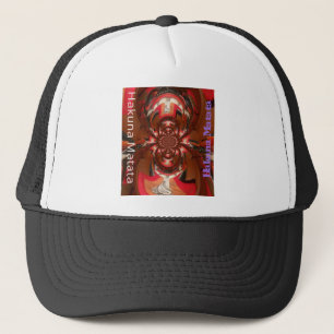 Hakuna Matata Geschenken Halloween Special rood Trucker Pet