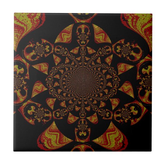 Hakuna Matata Gift Black Jamaica Pop Art. Tegeltje (Voorkant)