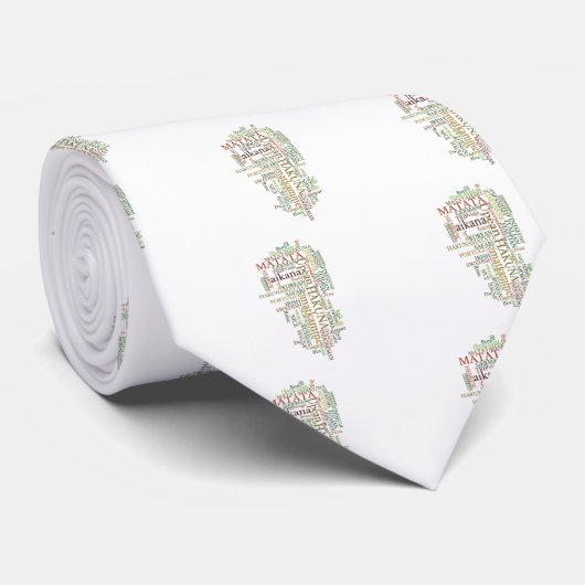 Hakuna Matata Gift Color Stropdas (Opgerold)