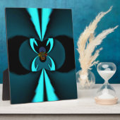 Hakuna Matata Gifts Blue Shield Fotoplaat (Zijkant)