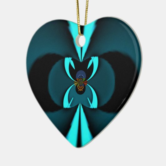 Hakuna Matata Gifts Blue Shield Keramisch Ornament (Links)