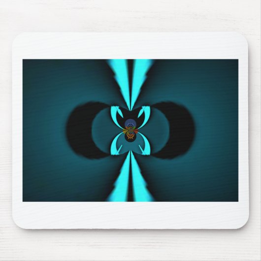 Hakuna Matata Gifts Blue Shield Muismat (Voorkant)