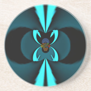 Hakuna Matata Gifts Blue Shield Zandsteen Onderzetter