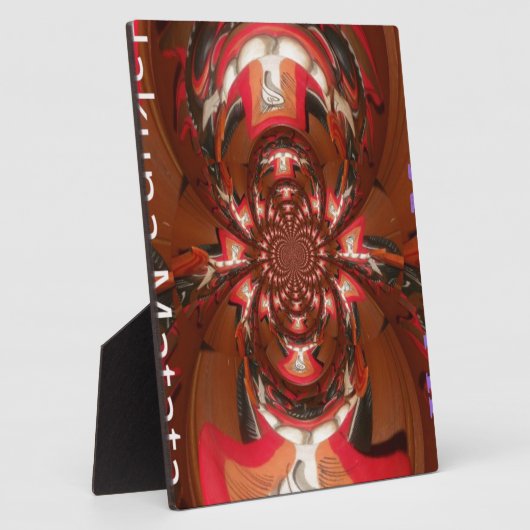 Hakuna Matata Gifts Haloween Special Red Fotoplaat (Zijkant)