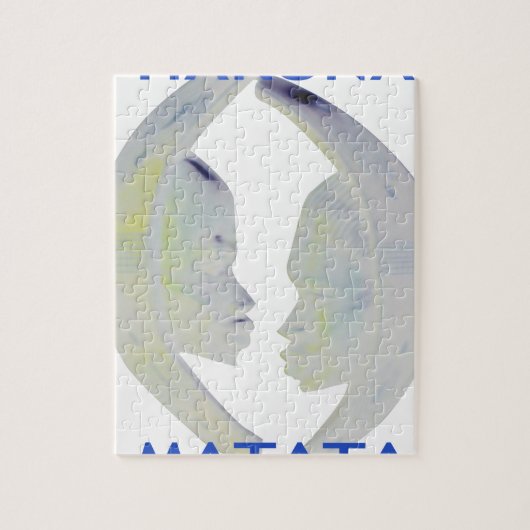 Hakuna Matata Gifts Sla die perfecte datum op Legpuzzel (Verticaal)