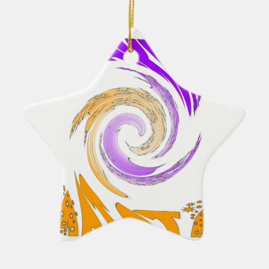 Hakuna Matata Gifts stars.png Keramisch Ornament (Voorkant)