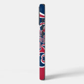 Hakuna Matata Gifts trendy, stijlvol rood en blauw Case-Mate iPhone Case (Achterkant / Links)