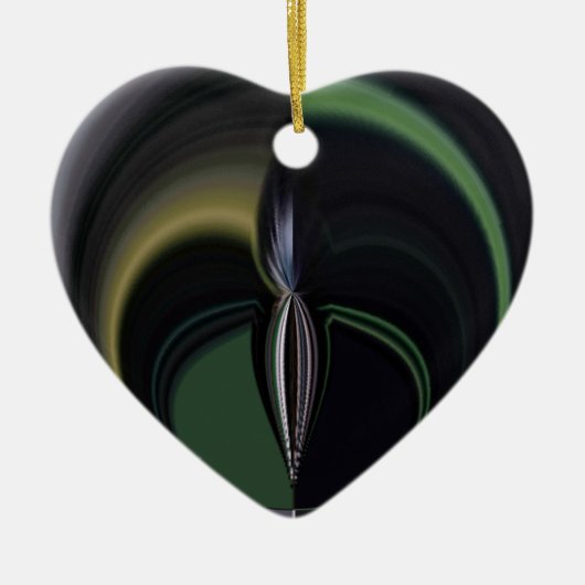 Hakuna Matata Girly Gifts Aurora Silver Lining she Keramisch Ornament (Voorkant)