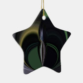 Hakuna Matata Girly Gifts Aurora Silver Lining she Keramisch Ornament (Rechts)